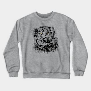 Tiger Animal Wildlife Forest Nature Hunt Adventure Graphic Crewneck Sweatshirt